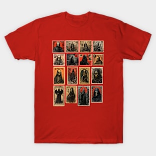 Dark Postage Stamps T-Shirt